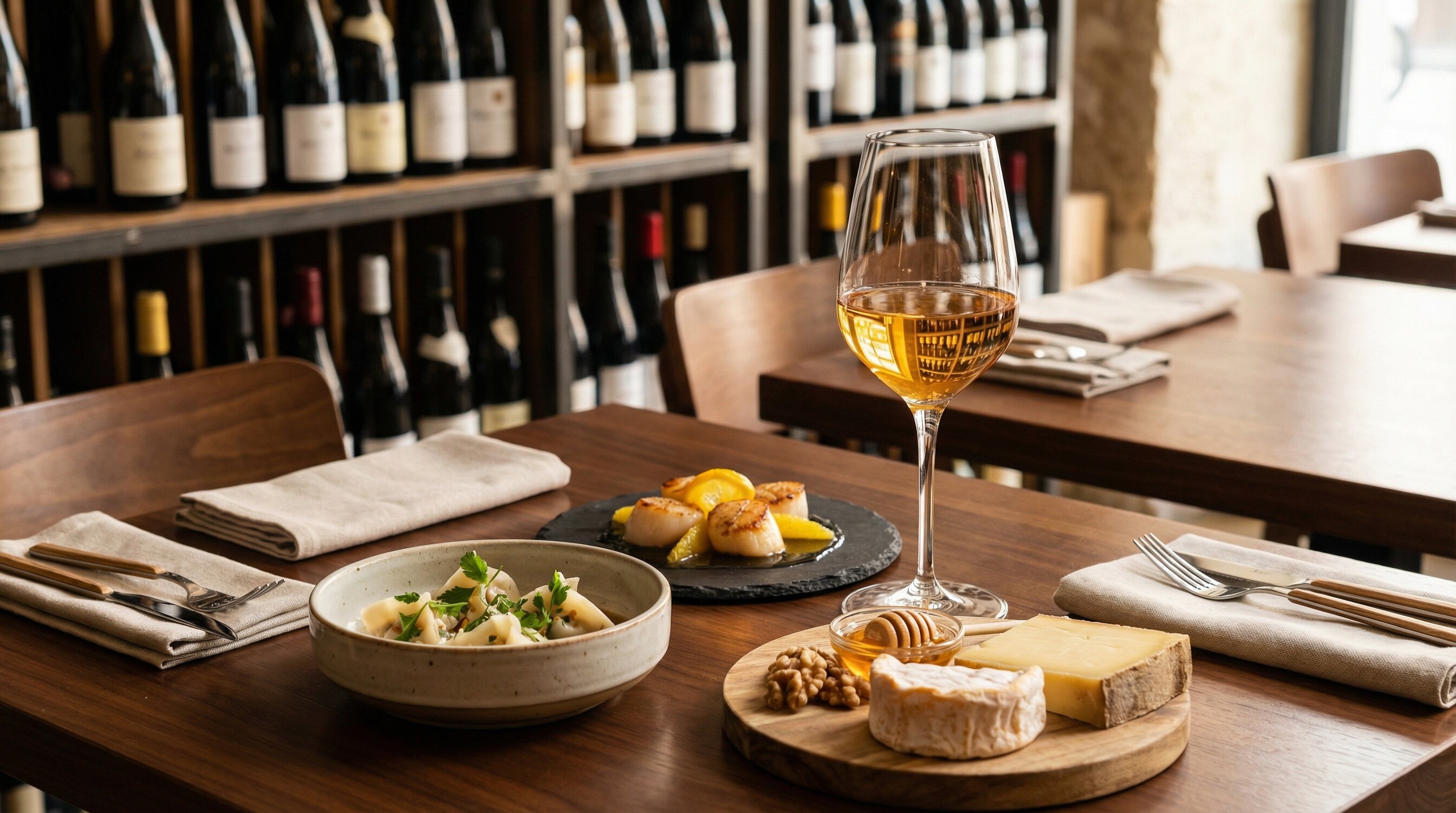 Gewürztraminer aus Südtirol als Speisebegleiter zu asiatischer Küche, Meeresfrüchten und Käse